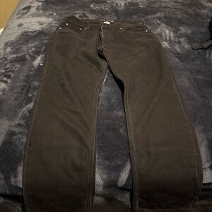 Basic Editions Men's Dark Denim Pants